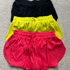 JoyLab Women's Shorts Skort - Black, Yellow, Pink Sizes Medium